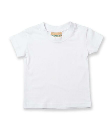 Baby/Toddler T-Shirt, White, 0-6, Larkwood