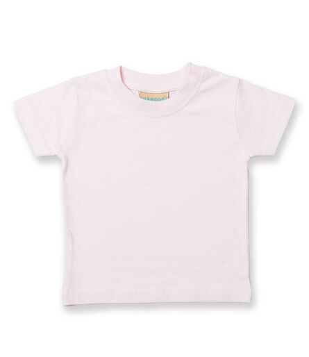 Baby/Toddler T-Shirt, Pale Pink, 0-6, Larkwood