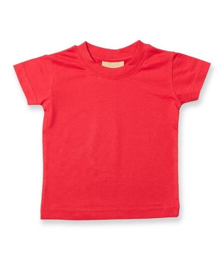 Baby/Toddler T-Shirt, Red, 0-6, Larkwood
