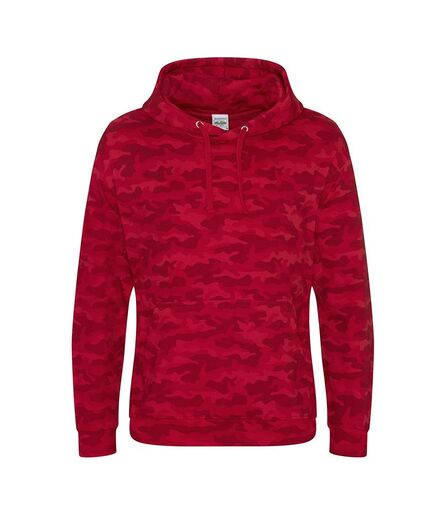 AWDis Camo Hoodie, Red Camo, L, Just Hoods