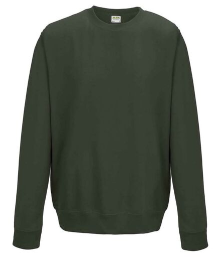 AWDis Sweatshirt, Olive Green, L, Just Hoods