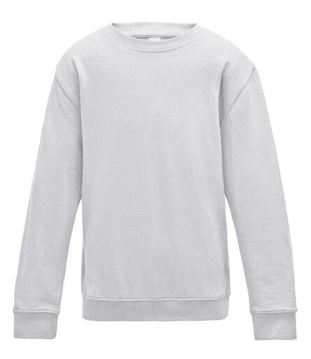 AWDis Kids Sweatshirt, Ash, 12-13, Just Hoods