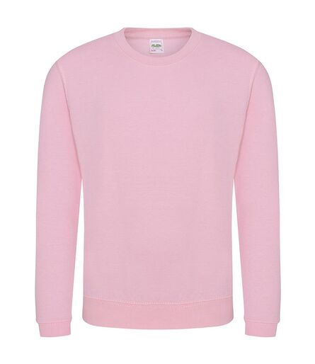 AWDis Kids Sweatshirt, Baby Pink, 12-13, Just Hoods