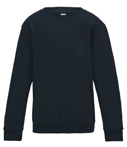 AWDis Kids Sweatshirt, Oxford Navy, 12-13, Just Hoods