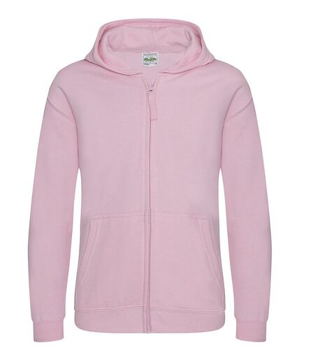 AWDis Kids Zoodie, Baby Pink, 12-13, Just Hoods