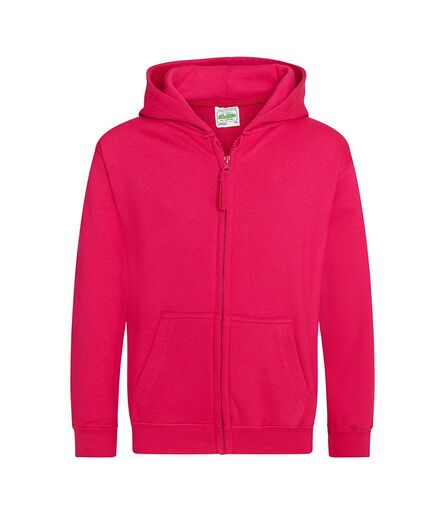 AWDis Kids Zoodie, Hot Pink, 12-13, Just Hoods
