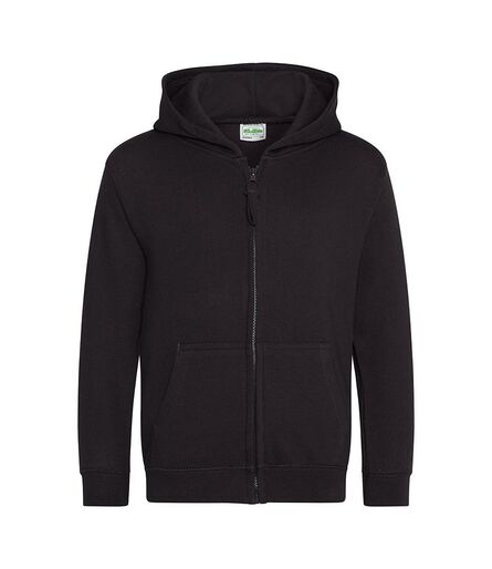 AWDis Kids Zoodie, Jet Black, 12-13, Just Hoods
