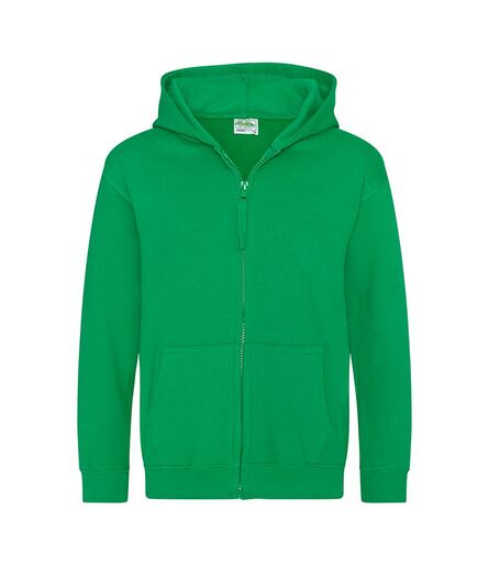 AWDis Kids Zoodie, Kelly Green, 12-13, Just Hoods