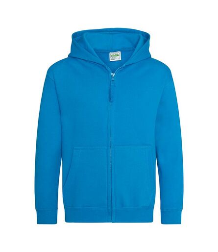 AWDis Kids Zoodie, Sapphire Blue, 12-13, Just Hoods