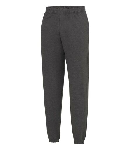 AWDis College Cuffed Jog Pants, Charcoal, L, Just Hoods