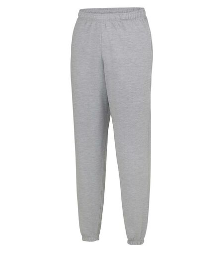 AWDis College Cuffed Jog Pants, Heather Grey, L, Just Hoods