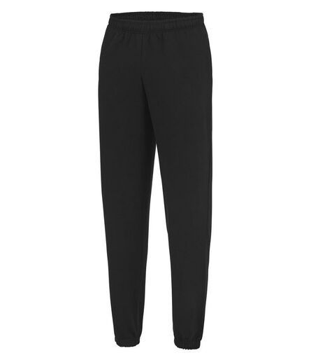 AWDis College Cuffed Jog Pants, Jet Black, L, Just Hoods