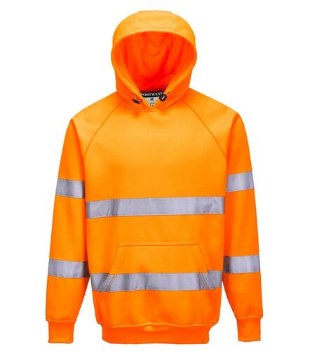 Hi-Vis Hoodie, Orange, 3XL, Portwest