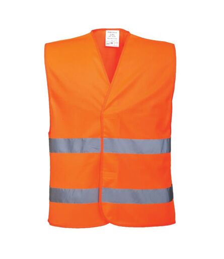 Hi-Vis Two Band Vest, Orange, 4XL/5XL, Portwest