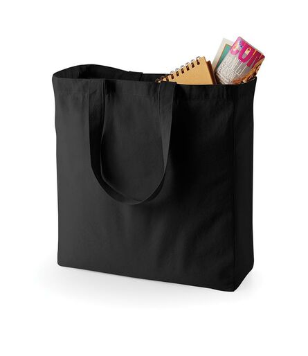 Canvas Classic Shopper, Black, ONE, Quadra