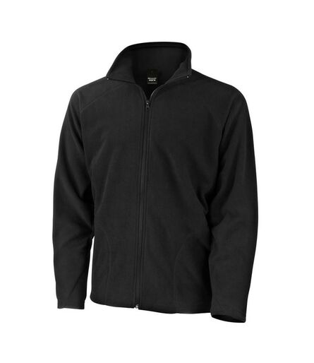 Micro Fleece Jacket, Black, 3XL, Result Core