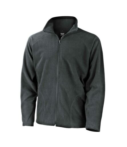 Micro Fleece Jacket, Charcoal, 3XL, Result Core