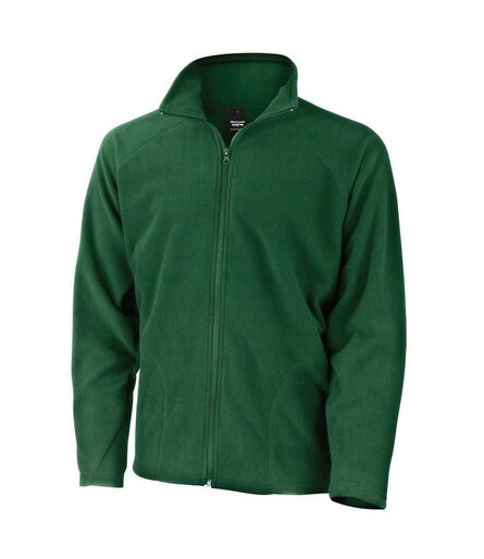 Micro Fleece Jacket, Forest Green, 3XL, Result Core