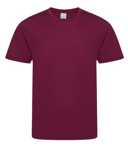 AWDis Kids Cool T-Shirt, Burgundy, 12-13, Just Cool