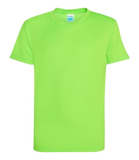 AWDis Kids Cool T-Shirt, Electric Green, 12-13, Just Cool