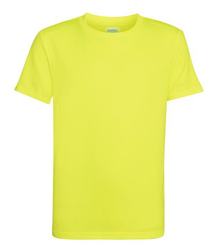 AWDis Kids Cool T-Shirt, Electric Yellow, 12-13, Just Cool