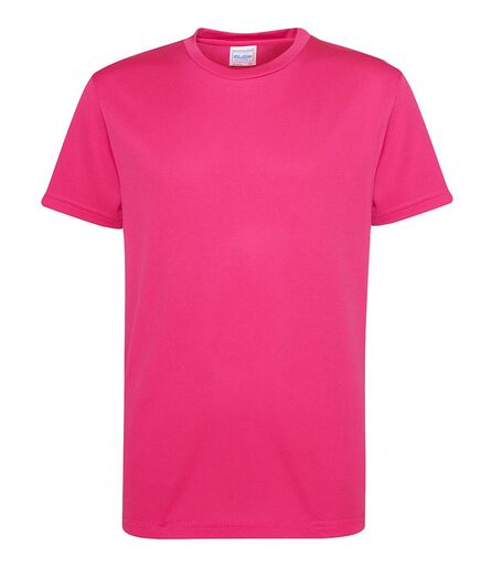 AWDis Kids Cool T-Shirt, Hot Pink, 12-13, Just Cool