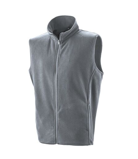 Micro Fleece Gilet, Charcoal, 3XL, Result Core