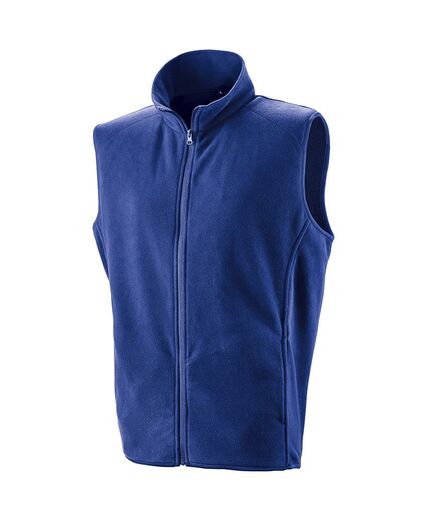 Micro Fleece Gilet, Royal Blue, 3XL, Result Core