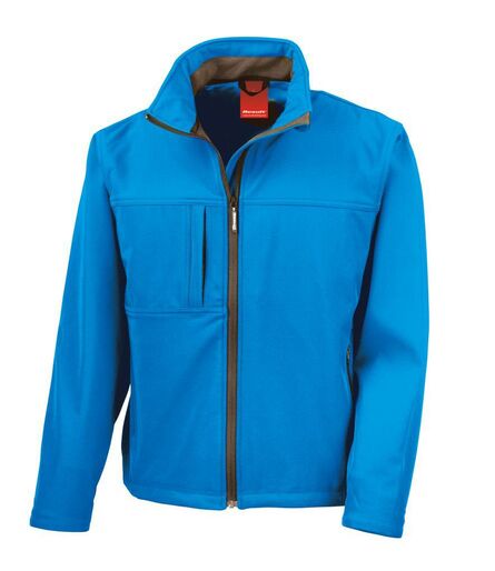 Classic Soft Shell Jacket, Azure, L, Result