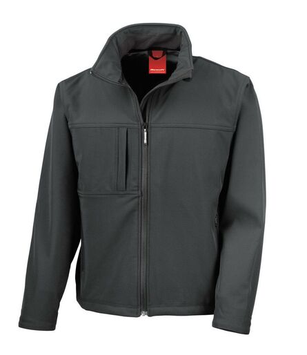 Classic Soft Shell Jacket, Black, L, Result