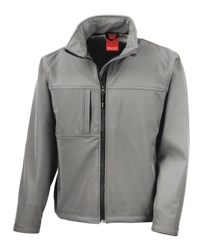 Classic Soft Shell Jacket, Workguard Grey, L, Result