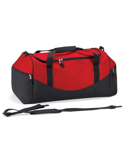 Teamwear Holdall, Red/Black/Black, ONE, Quadra