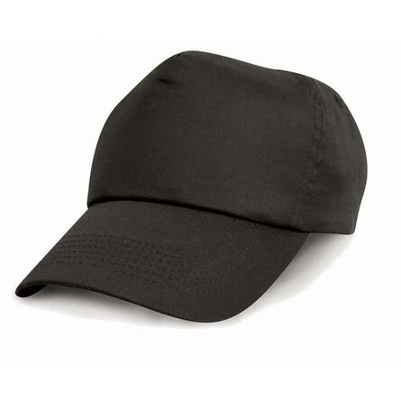 Result Cotton Cap, Black, REG, Result Headwear