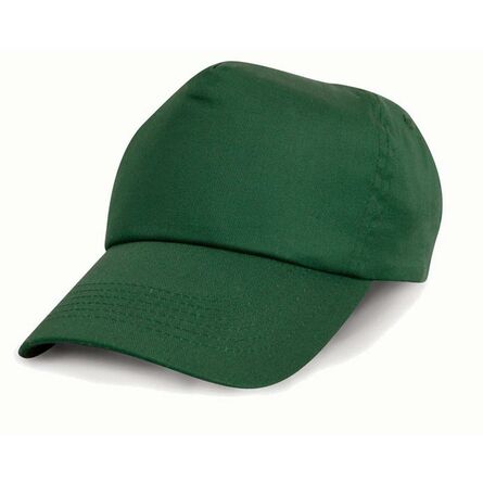 Result Cotton Cap, Bottle Green, REG, Result Headwear