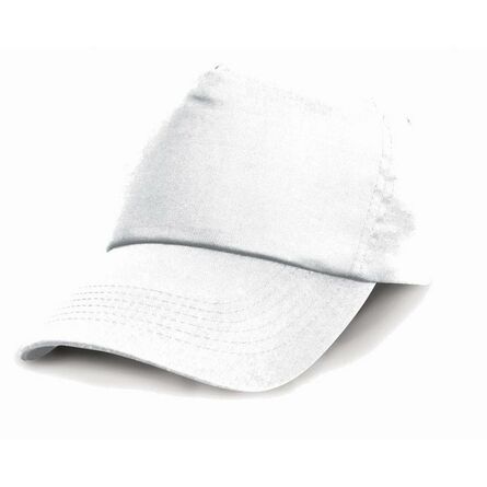 Result Cotton Cap, White, REG, Result Headwear