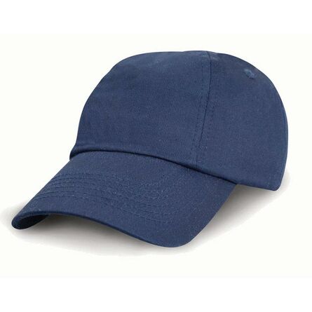Result Kids Low Profile Cotton Cap, Navy, ONE, Result Headwear