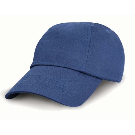 Result Kids Low Profile Cotton Cap, Royal Blue, ONE, Result Headwear