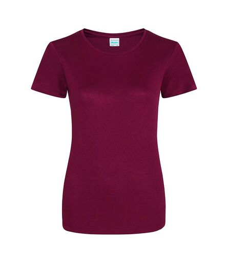 AWDis Ladies Cool T-Shirt, Burgundy, L, Just Cool