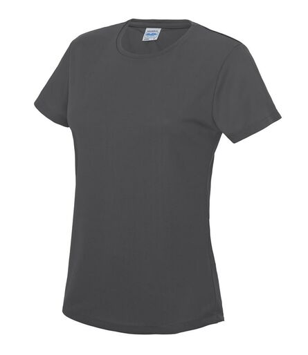 AWDis Ladies Cool T-Shirt, Charcoal, L, Just Cool