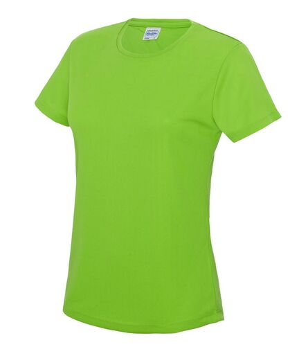 AWDis Ladies Cool T-Shirt, Electric Green, L, Just Cool
