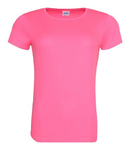 AWDis Ladies Cool T-Shirt, Electric Pink, L, Just Cool