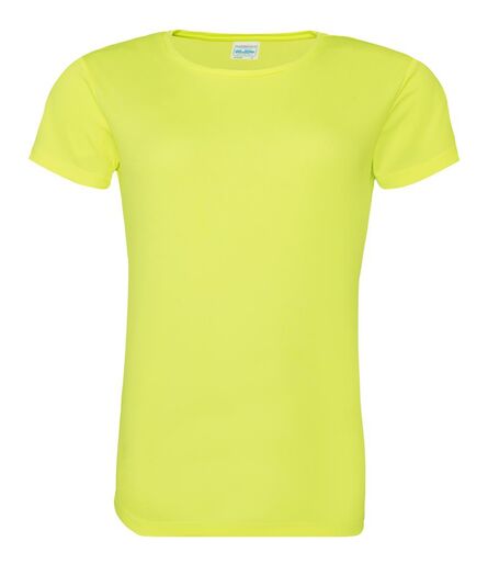 AWDis Ladies Cool T-Shirt, Electric Yellow, L, Just Cool