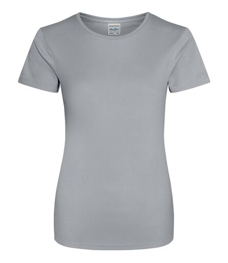 AWDis Ladies Cool T-Shirt, Heather Grey, L, Just Cool