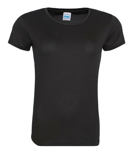 AWDis Ladies Cool T-Shirt, Jet Black, L, Just Cool