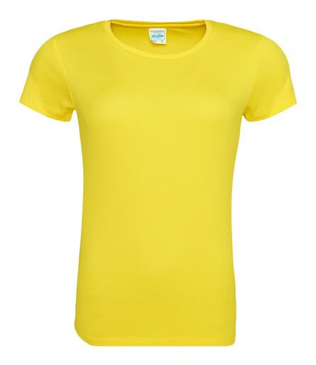 AWDis Ladies Cool T-Shirt, Sun Yellow, L, Just Cool