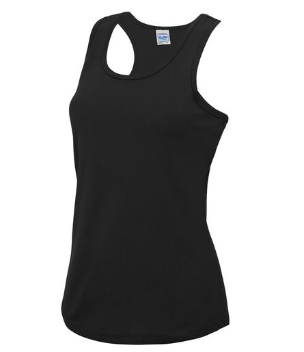 AWDis Ladies Cool Vest, Jet Black, L, Just Cool
