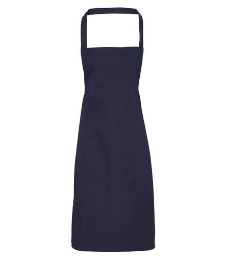 Organic Cotton Bib Apron, Navy, ONE, Premier