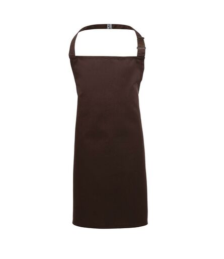 Kids Bib Apron, Brown, 3-6, Premier