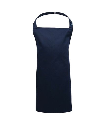 Kids Bib Apron, Navy, 3-6, Premier