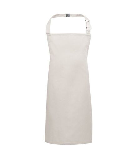 Kids Bib Apron, White, 3-6, Premier